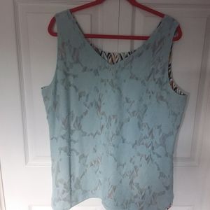 Chico's reversible top Sz 3 or 16